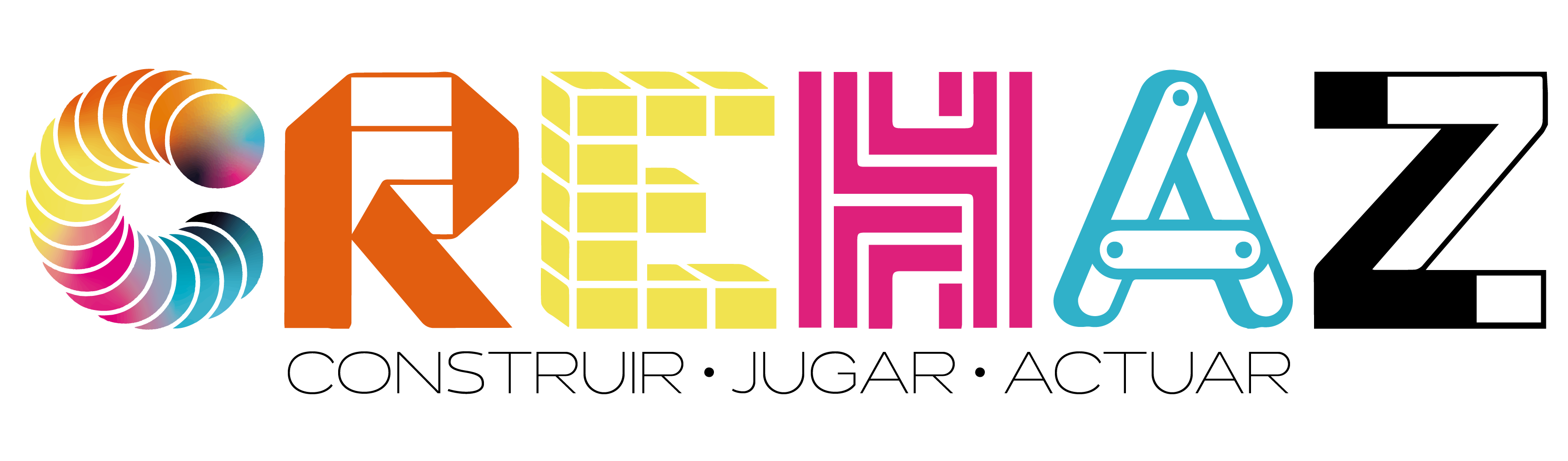 Crehaz · Construir · Jugar · Actuar